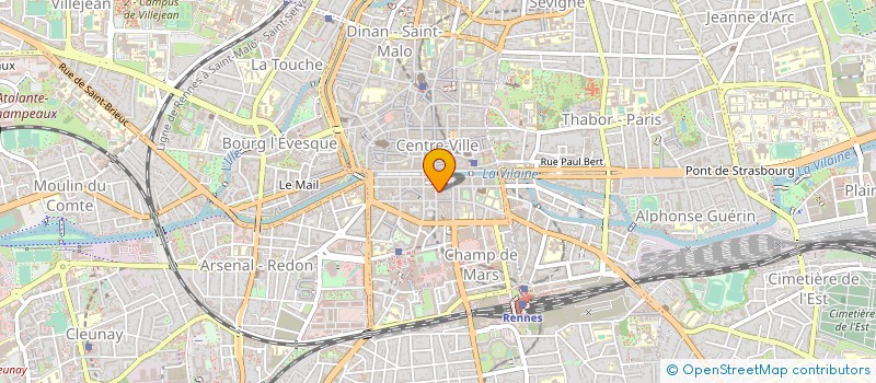 localisation de l'entreprise ASS COPROPRIETE  RENNES