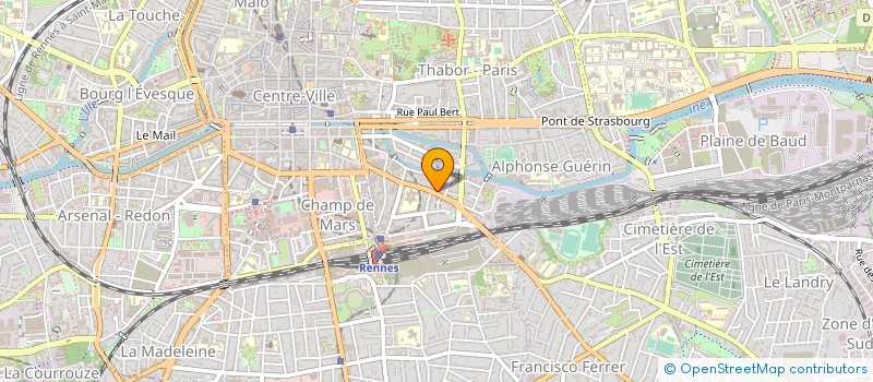 localisation de l'entreprise ASS COPROPRIETE  RENNES