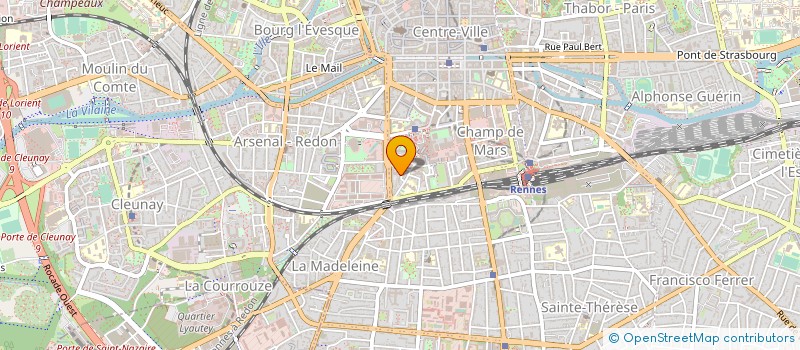 localisation de l'entreprise ASS COPROPRIETE  RENNES