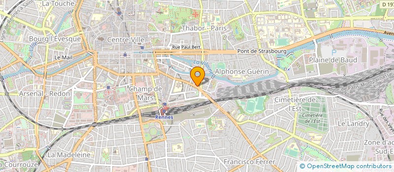 localisation de l'entreprise ASS COPROPRIETE  RENNES