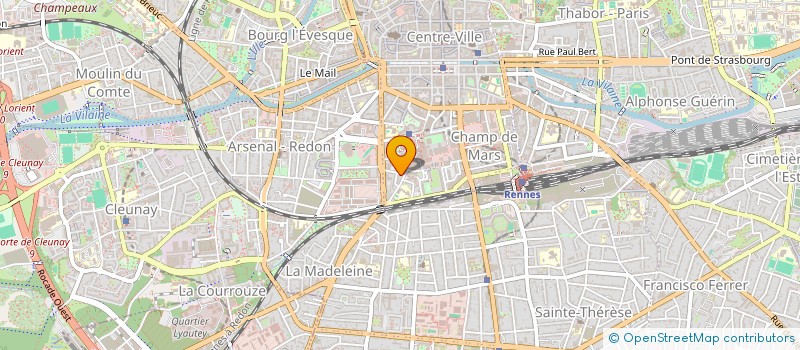 localisation de l'entreprise ASS COPROPRIETE à RENNES
