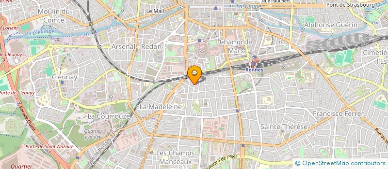 localisation de l'entreprise ASS COPROPRIETE  RENNES