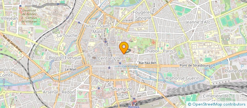 localisation de l'entreprise ASS COPROPRIETE  RENNES