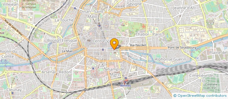 localisation de l'entreprise ASS COPROPRIETE  RENNES