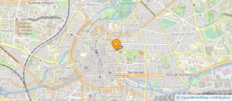 localisation de l'entreprise ASS COPROPRIETE  RENNES