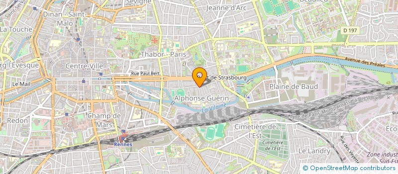 localisation de l'entreprise ASS COPROPRIETE  RENNES