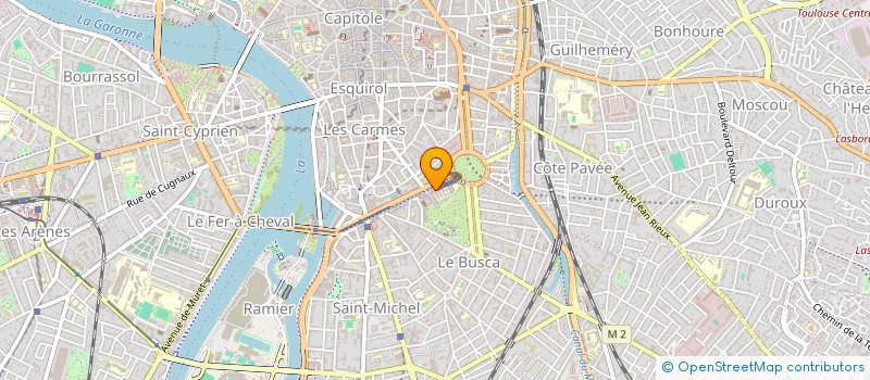 localisation de l'entreprise ASS CORPO ETUDIANTS MEDECINE TOULOUSE à TOULOUSE