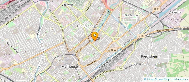 localisation de l'entreprise ASS CORPORATION OBL ENT BAT MULH ALT à MULHOUSE