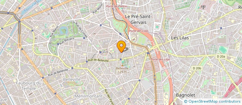 localisation de l'entreprise ASS CORPS & COMMUNICATION  PARIS