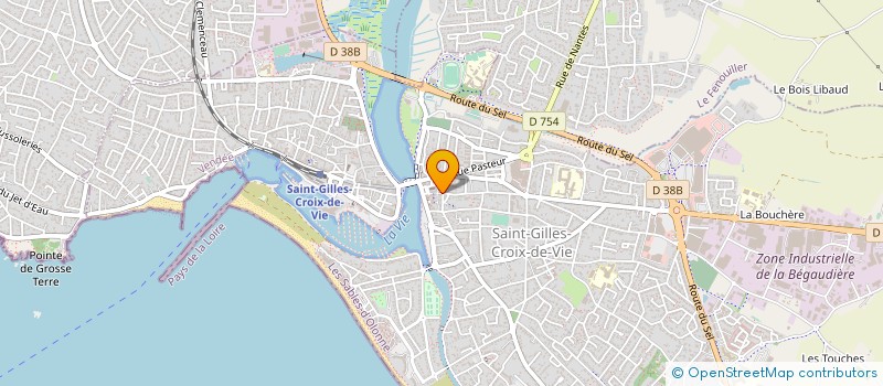 localisation de l'entreprise ASS CORPS ENERGIE à SAINT-GILLES-CROIX-DE-VIE