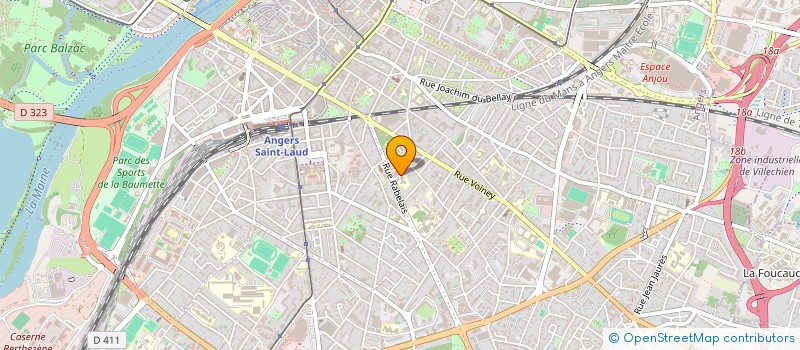 localisation de l'entreprise ASS CORRESPONDANCE ECHANGES SCOLAIRES à ANGERS