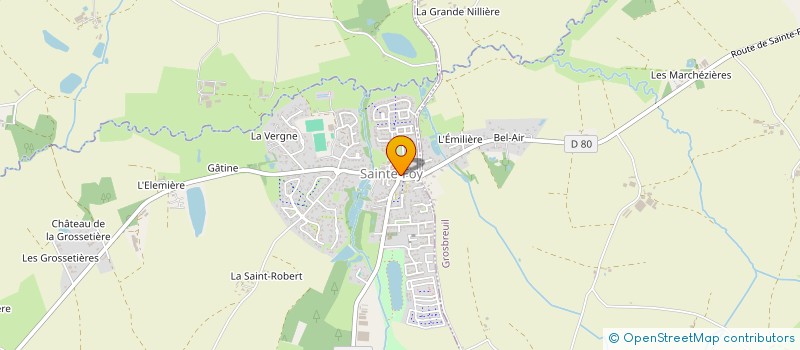 localisation de l'entreprise ASS COTE DE LUMIERE à LES ACHARDS