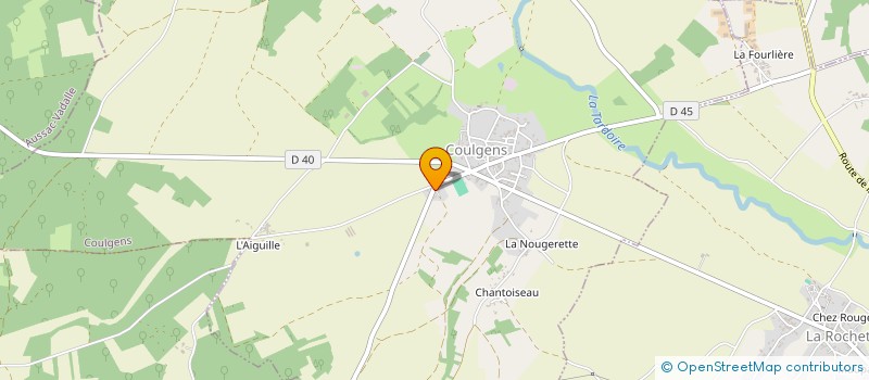 localisation de l'entreprise ASS COULGENS RADIO à COULGENS