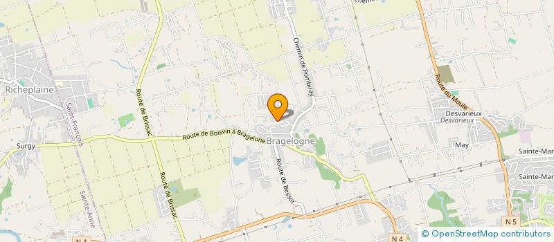 localisation de l'entreprise ASS COUP DE MAIN SAINTE ROSE 97439 ACSR97439 à SAINT-FRANCOIS