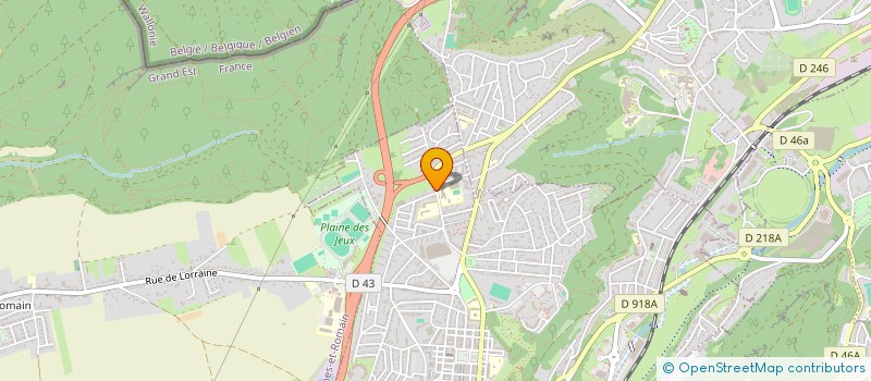 localisation de l'entreprise ASS COURS PROF PREPARATION PHARMACIE à LONGWY