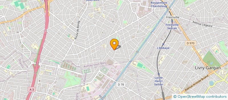 localisation de l'entreprise ASS COURSIER CLUB à AULNAY-SOUS-BOIS