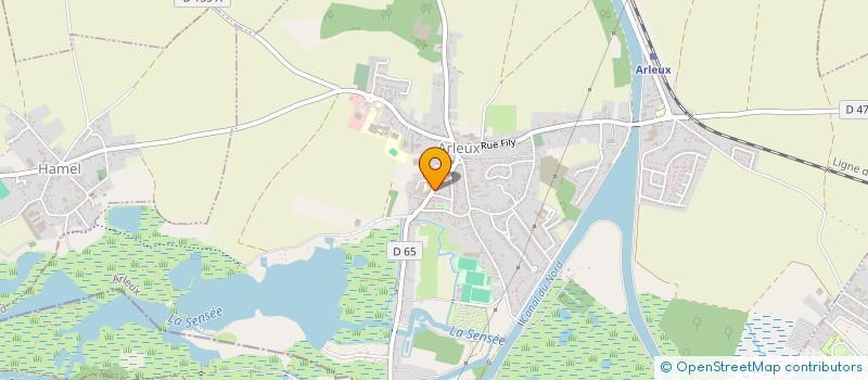 localisation de l'entreprise ASS COUTANCE J ET DAUSSY MARC à ARLEUX