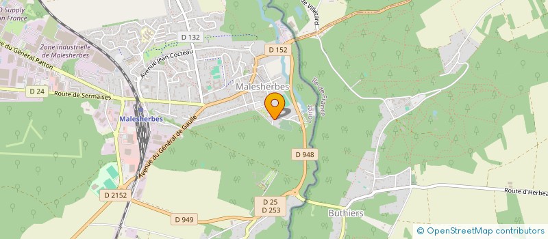localisation de l'entreprise ASS COUVENT DU CHATEAU DE MALESHERBES à LE MALESHERBOIS