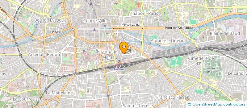 localisation de l'entreprise ASS CREACTIF FRANCE à RENNES