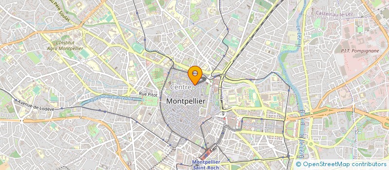 localisation de l'entreprise ASS CREATION COLLECTIF EURYNOME  MONTPELLIER