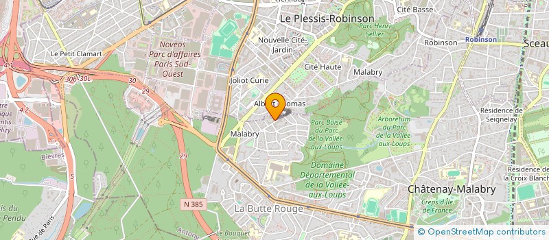 localisation de l'entreprise ASS CREATION GESTION MAIS RETRAI AV BOIS à CHATENAY-MALABRY