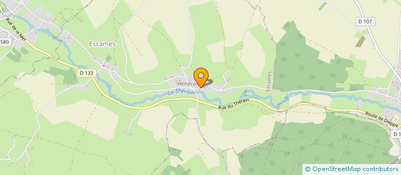 localisation de l'entreprise ASS CREATIONS KAELIG  ESCAMES