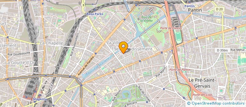 localisation de l'entreprise ASS CRECHE GAN ESTHER à PARIS