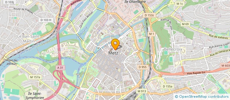 localisation de l'entreprise ASS CREDIT EPARGNE FONCTIONNAIRE MOSELLE  METZ