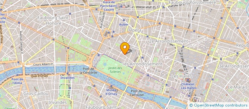 localisation de l'entreprise ASS CREDIT FORMATION CREG AUXI à PARIS