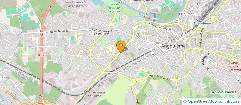 localisation de l'entreprise ASS CREMATISTE DE LA CHARENTE à ANGOULEME