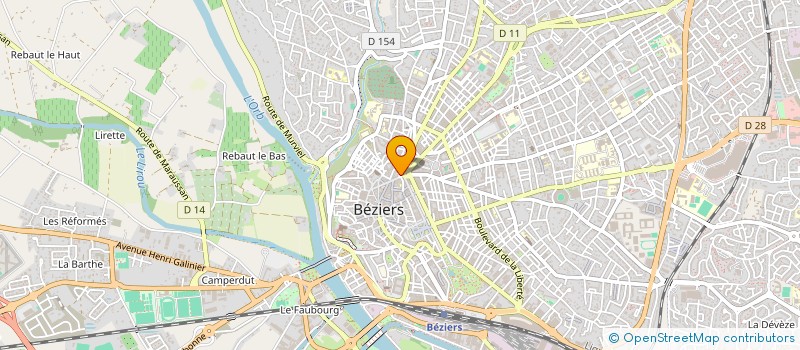 localisation de l'entreprise ASS CREMATISTE DU BITERROIS à BEZIERS