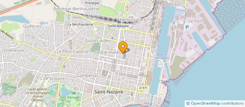 localisation de l'entreprise ASS CREMATISTE SAINT-NAZAIRE LITTORAL  SAINT-NAZAIRE