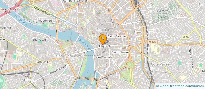localisation de l'entreprise ASS CREO 31 à TOULOUSE