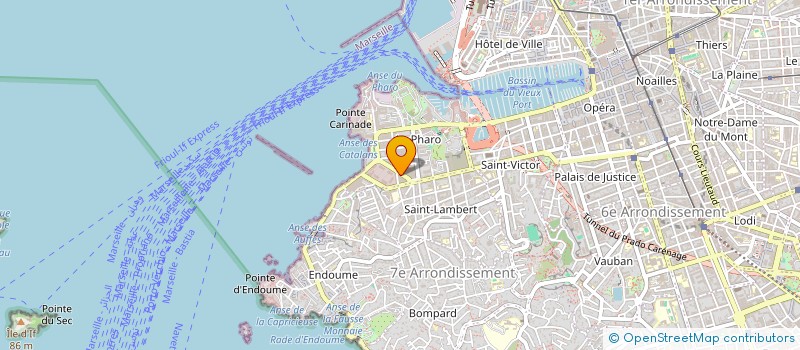 localisation de l'entreprise ASS CREPA HABITAT à MARSEILLE