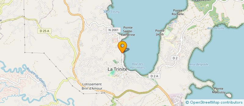 localisation de l'entreprise ASS-CRESCENDO à LA TRINITE
