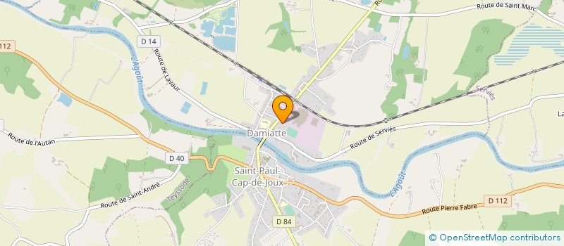 localisation de l'entreprise ASS CROQUE NOTES  VITERBE