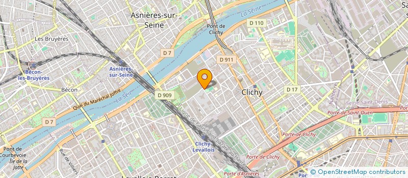 localisation de l'entreprise ASS  CS CLICHY à CLICHY