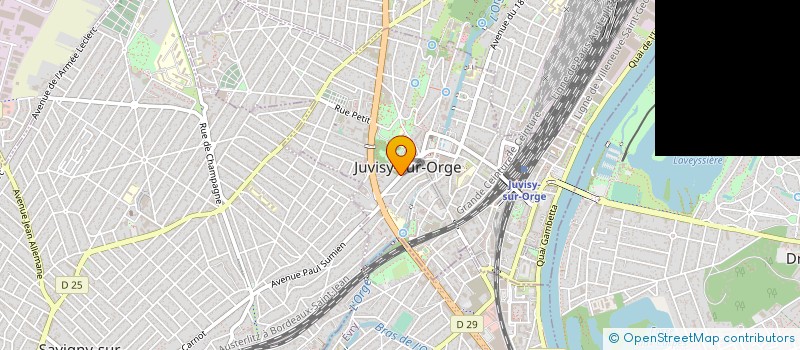localisation de l'entreprise ASS CTE ENTR PERS RETR JUVISY SYND ORGE à JUVISY-SUR-ORGE