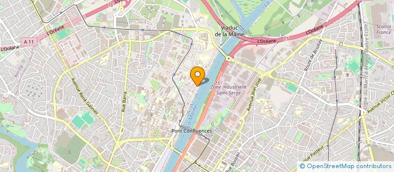 localisation de l'entreprise ASS CTRE ENSEIGNEMENT RECHERCHE EN ENDOS à ANGERS