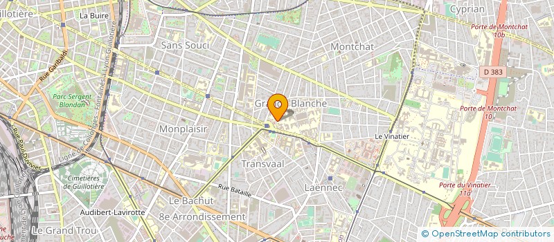 localisation de l'entreprise ASS.CTRE.ETUDES DEFICITS IMMUNITAIRES à LYON