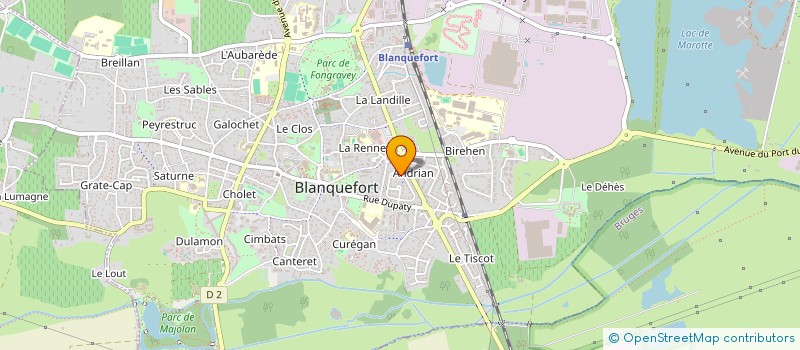 localisation de l'entreprise ASS CTRE ETUDES DEVELOPP MAISON à BLANQUEFORT