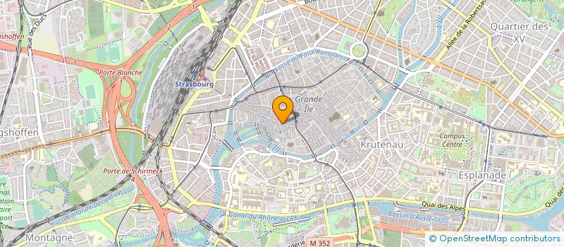 localisation de l'entreprise ASS CTRE INF REFL SANTE FEMMES à STRASBOURG