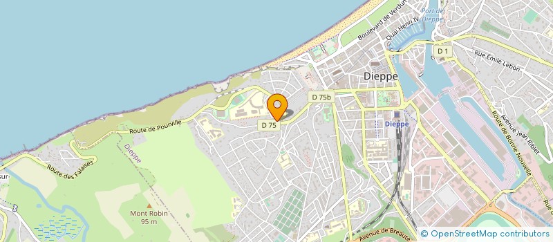 localisation de l'entreprise ASS CTRE INTIAL DOCU FERROVIAIRE à DIEPPE