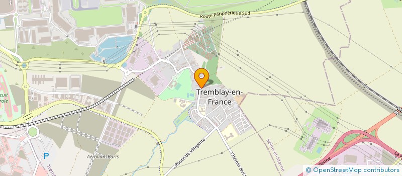 localisation de l'entreprise ASS CTRE MEDICO EDUC FOYER LES BRUYERES à TREMBLAY-EN-FRANCE