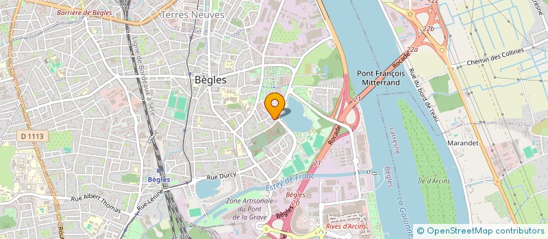 localisation de l'entreprise ASS CUENTA CUENTOS  RACONTE DES CONTES à BEGLES