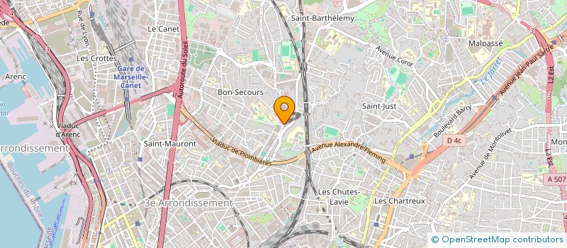 localisation de l'entreprise ASS CUL ISRAEL OHELYAAC à MARSEILLE