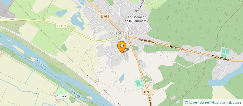 localisation de l'entreprise ASS CULT INITIATION NOUVELL TECHNOLOGIES à OUZOUER-SUR-LOIRE