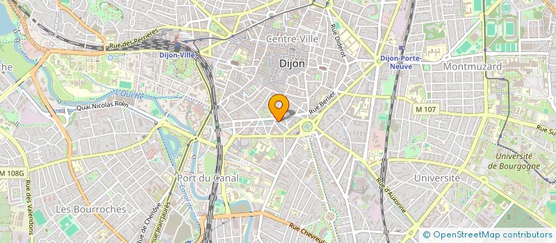 localisation de l'entreprise ASS CULT INSERT COMMUNAUTE MAGHREBINE  DIJON