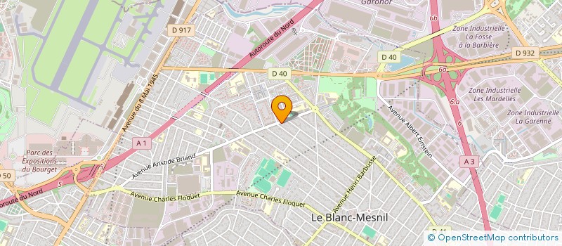 localisation de l'entreprise ASS CULTU EGLISE EVANG LE BLANC MESNIL à LE BLANC-MESNIL