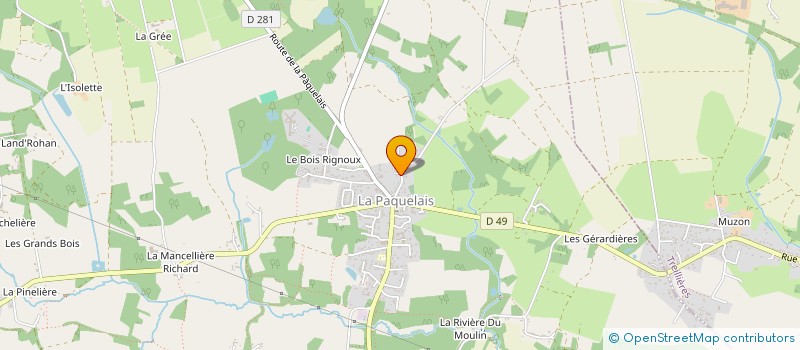 localisation de l'entreprise ASS CULTU LOISIR AUJOURDHUI DEMAIN ENFAN à VIGNEUX-DE-BRETAGNE